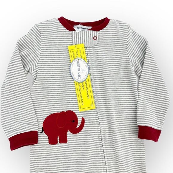 University of Alabama Crimson Tide UA BOYS ZIPPER ROMPER SLEEPER NWT - Picture 5 of 6